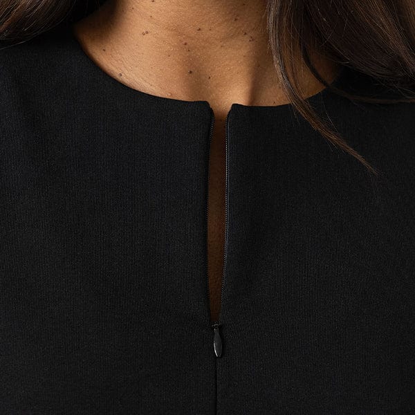 Zipped Neckline