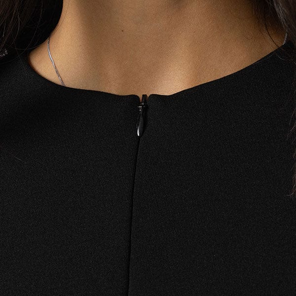 Zipped Neckline