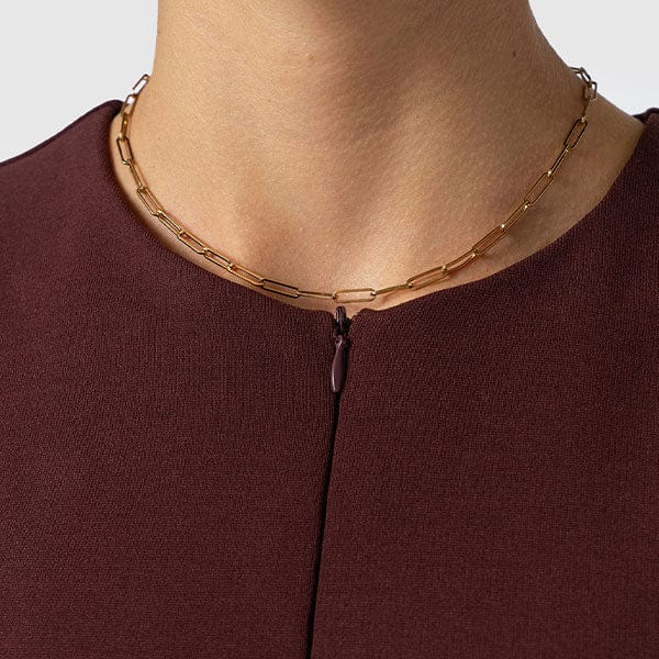 Zipped Neckline