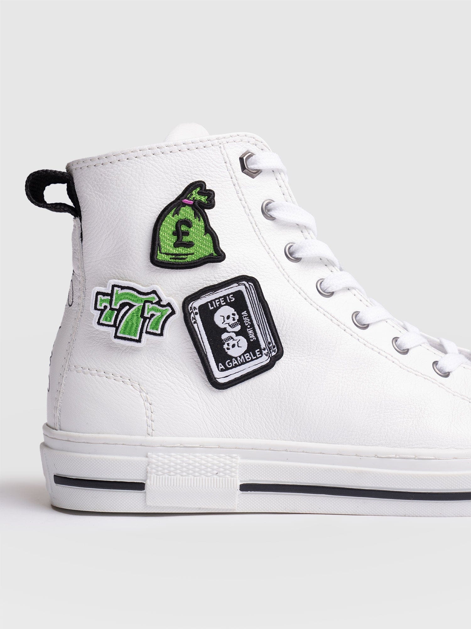 777 Sticker Badge - Green