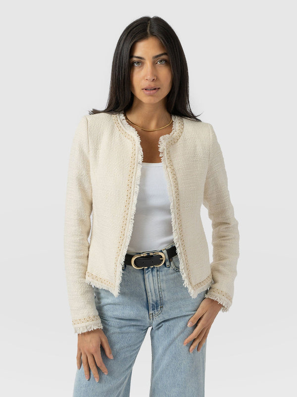 Rayner Jacket - Cream Bouclé