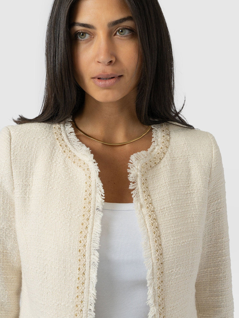 Rayner Jacket - Cream Bouclé