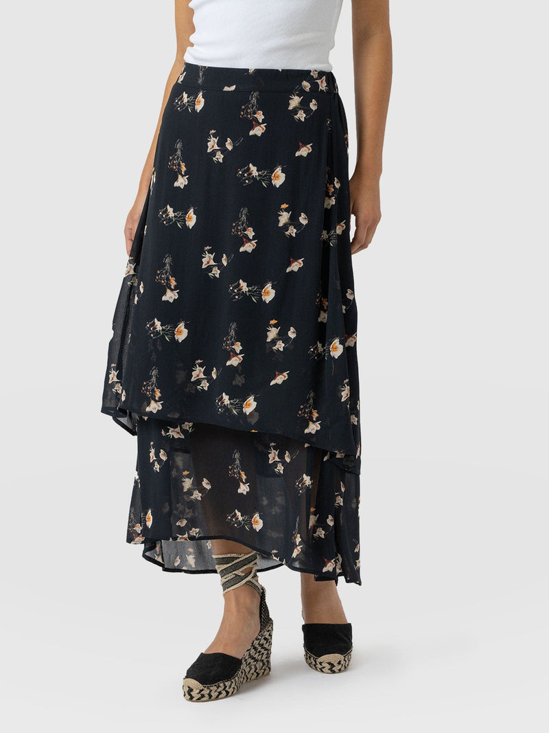 Etta Layered Skirt - Lily Gardens