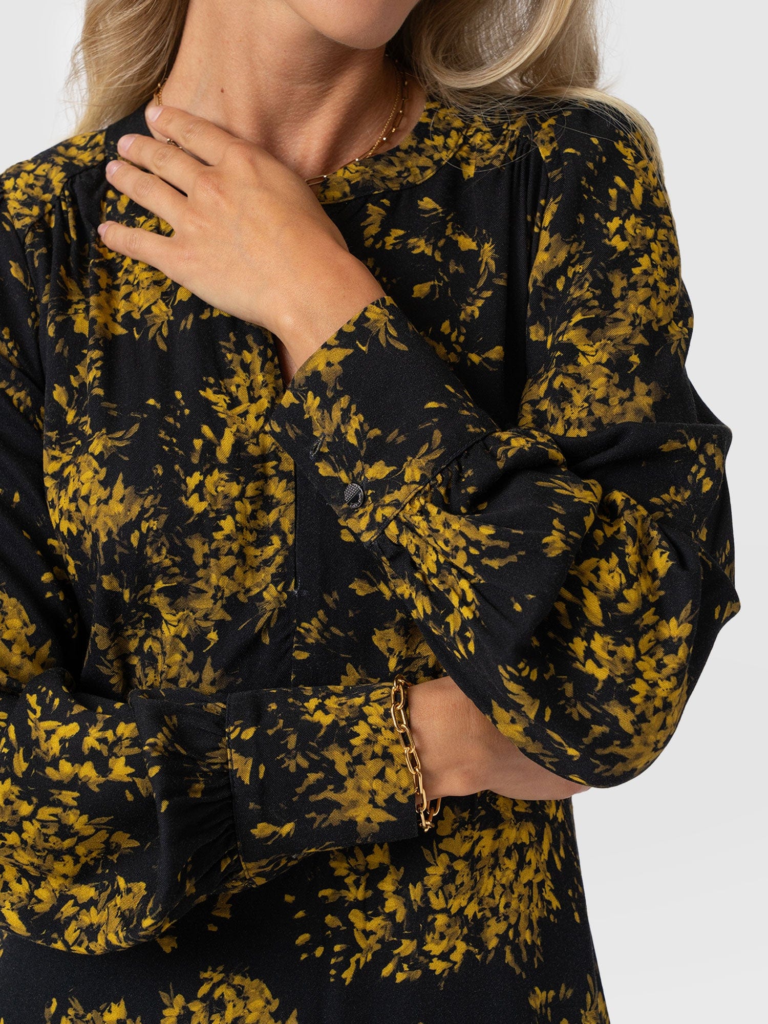 Adaline Zip Up Dress - Yellow Mimosa - Women's Dresses | Saint + Sofia® UK