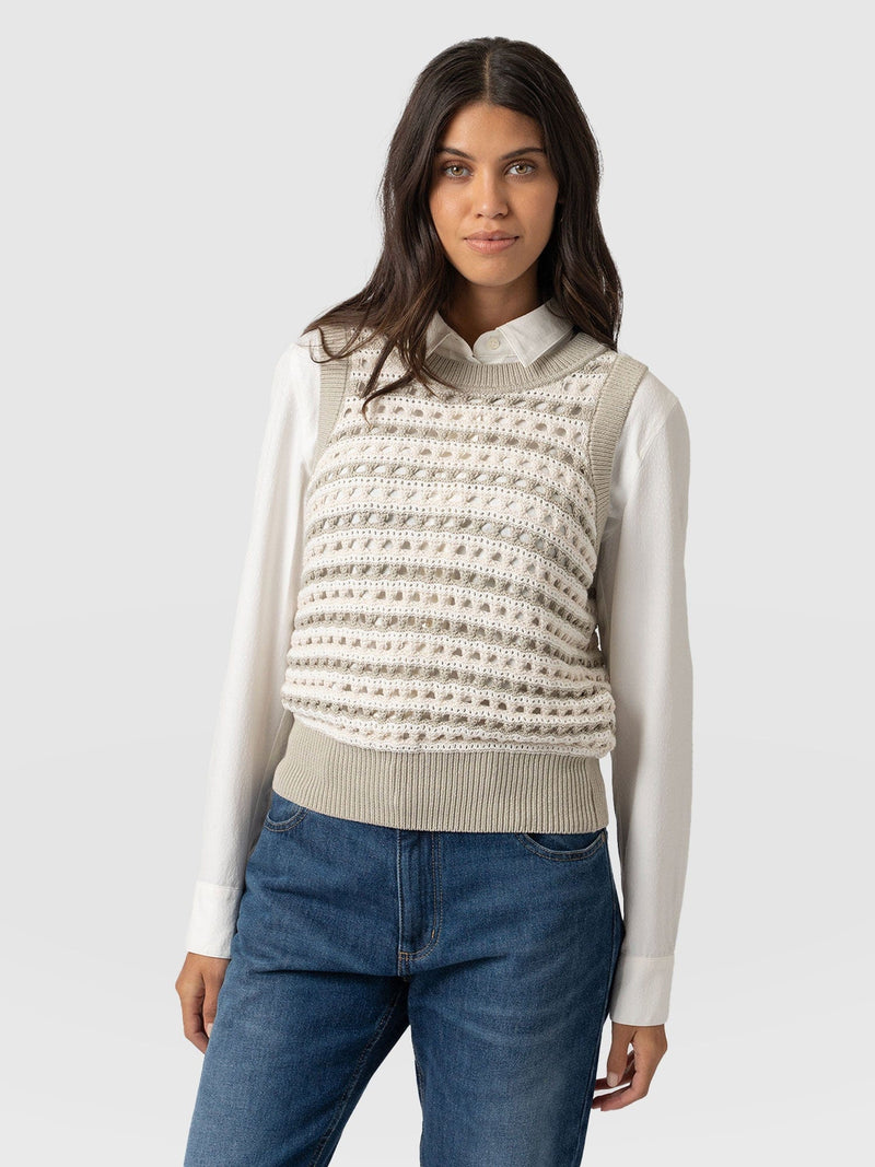 Adler Sleeveless Knit - Beige