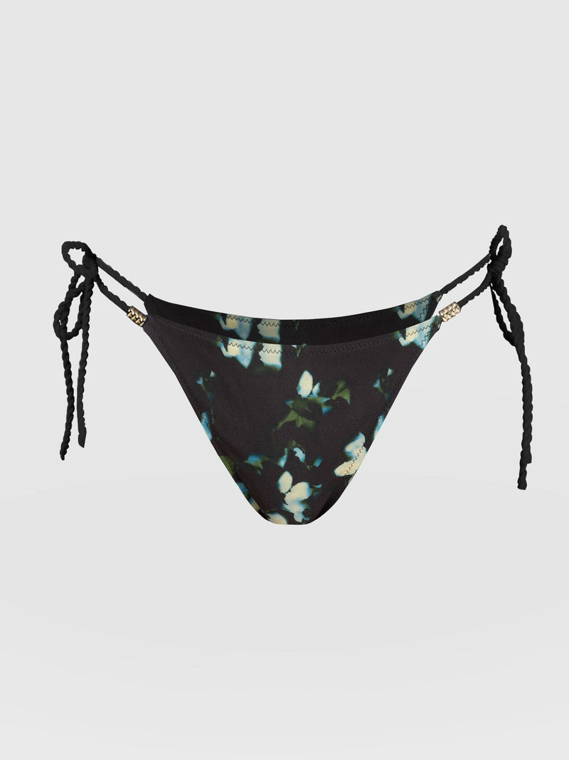 Alba Tie Side Bikini Bottom - Blue Aurora