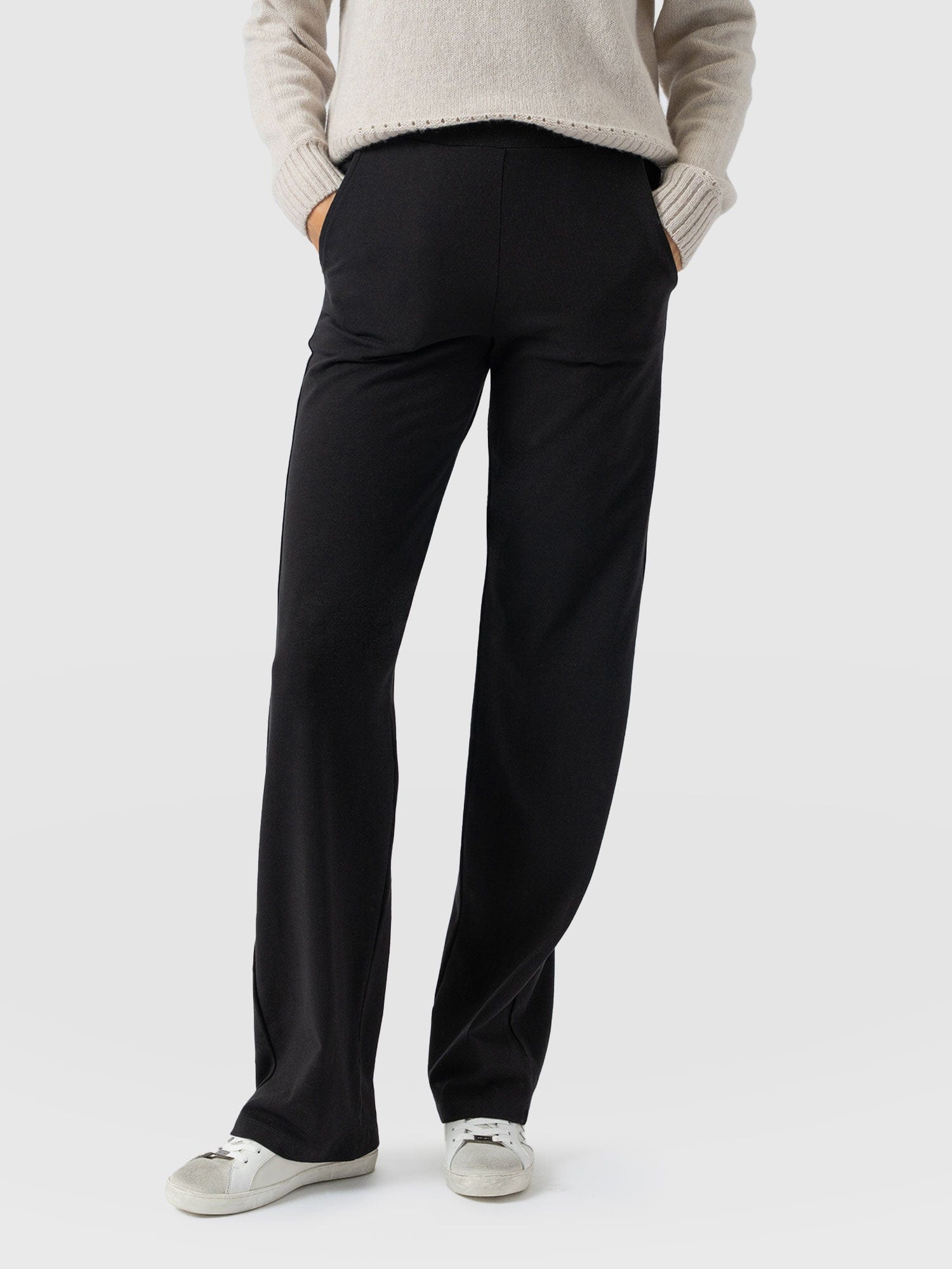 Apartment Pant Black - Women's Trousers | Saint + Sofia® UK