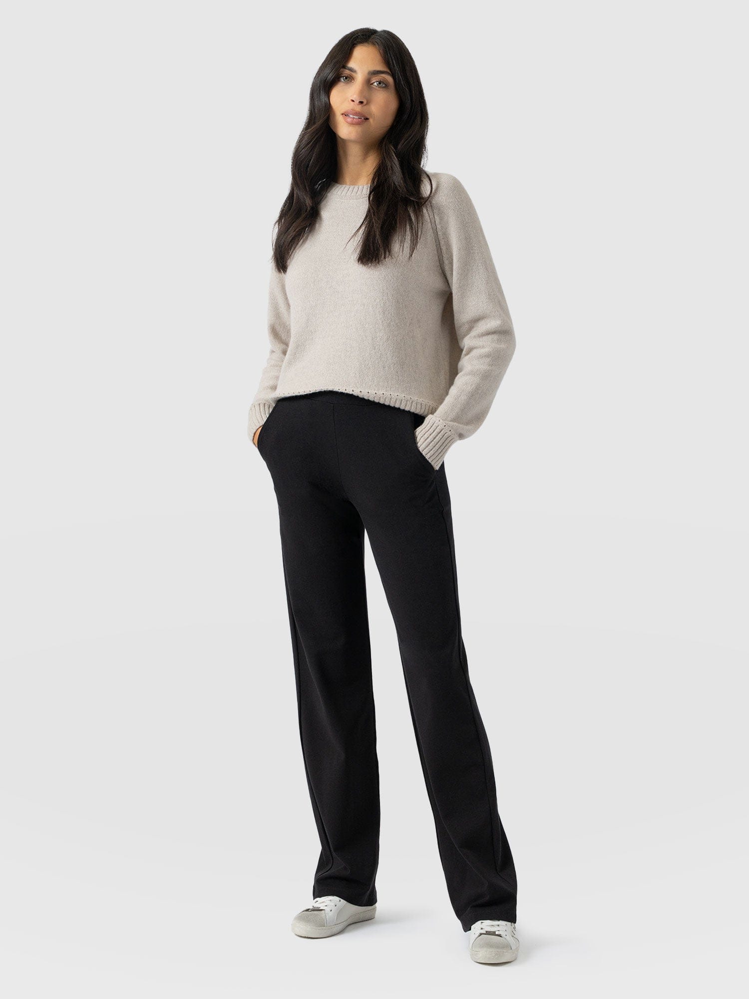 Apartment Pant Black - Women's Trousers | Saint + Sofia® UK