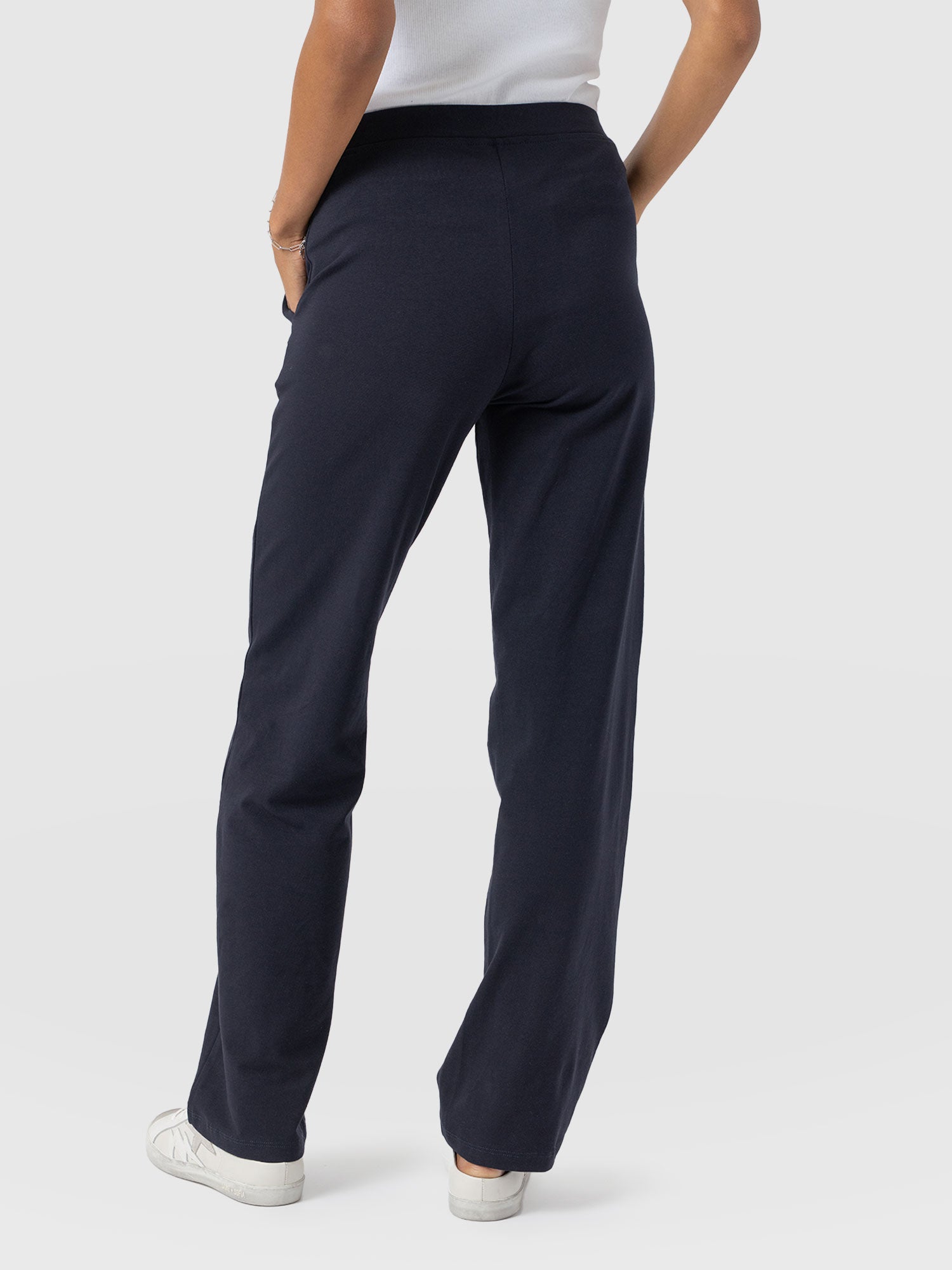 Apartment Pant Navy - Women's Trousers | Saint + Sofia® UK