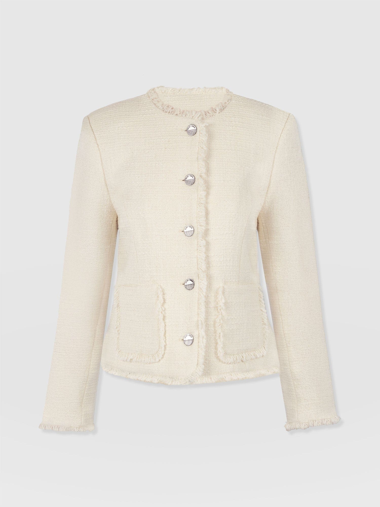 Ashby Jacket - Cream - Women's Jackets | Saint + Sofia® UK