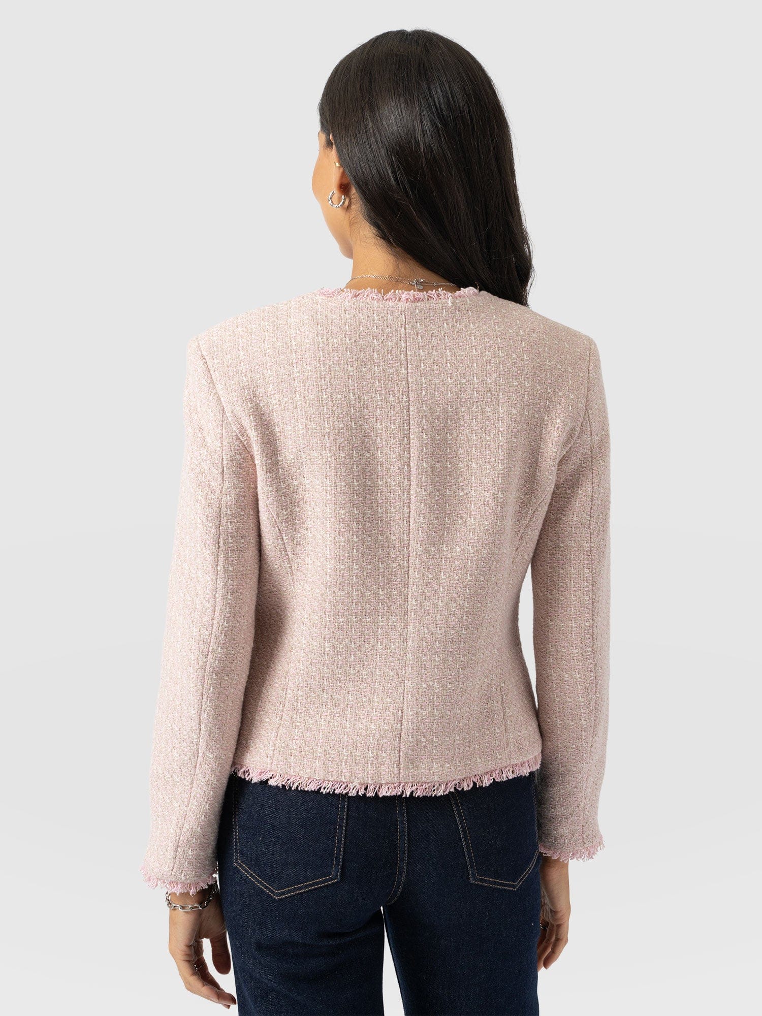 Ashby Jacket - Pale Pink