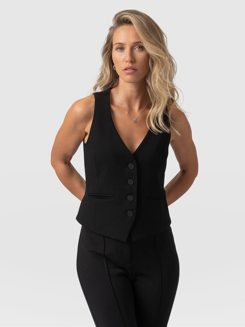 Astrid Waistcoat - Black