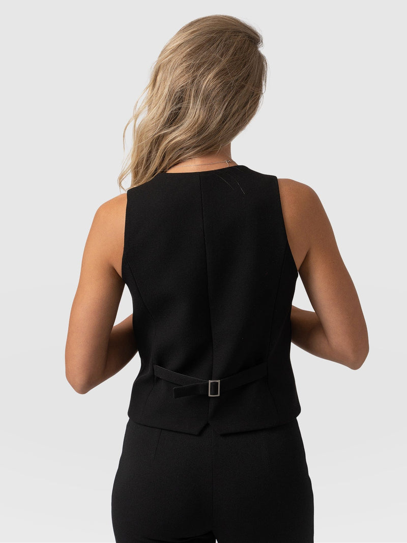 Astrid Waistcoat - Black