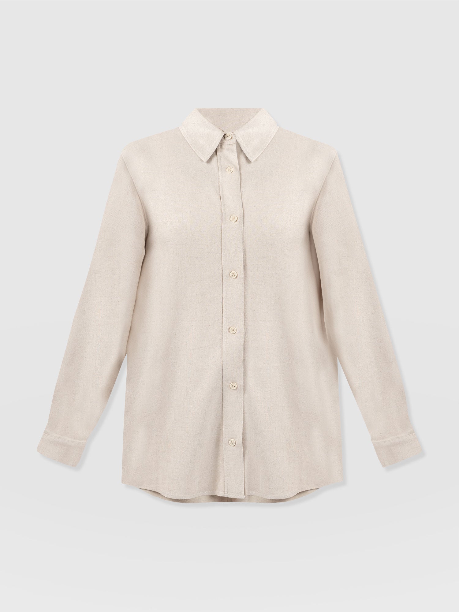 Boyfriend Shirt - Oatmeal