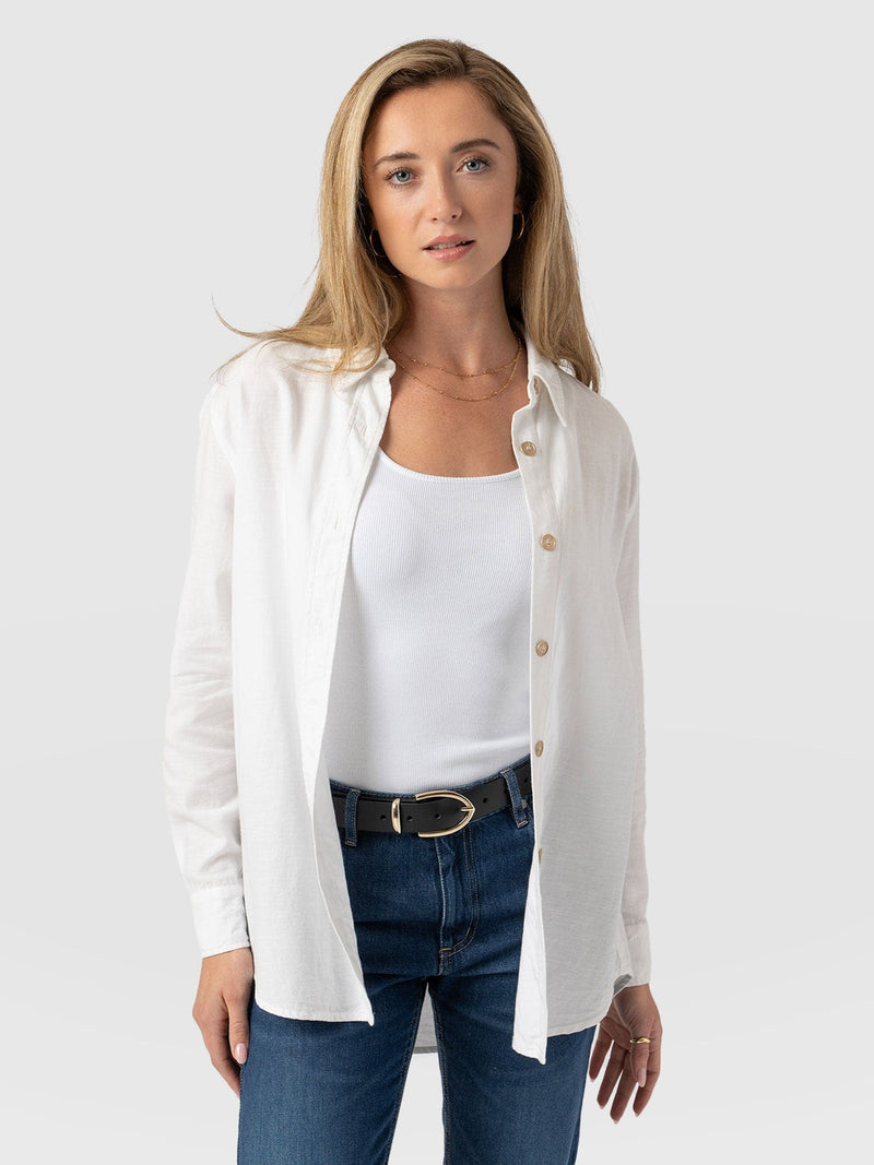 Boyfriend Shirt - White