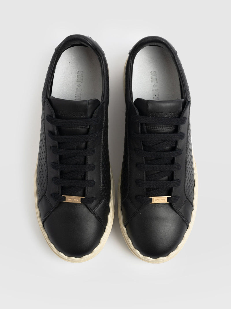 Brook Scallop Trainer - Black