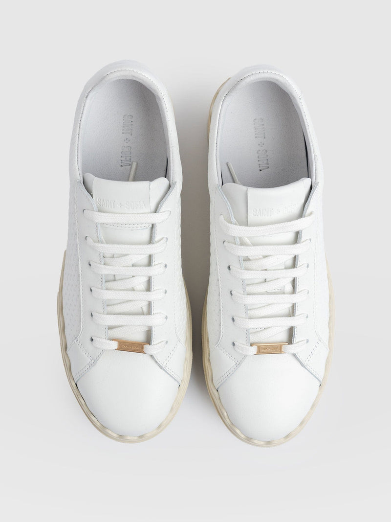 Brook Scallop Trainer - White