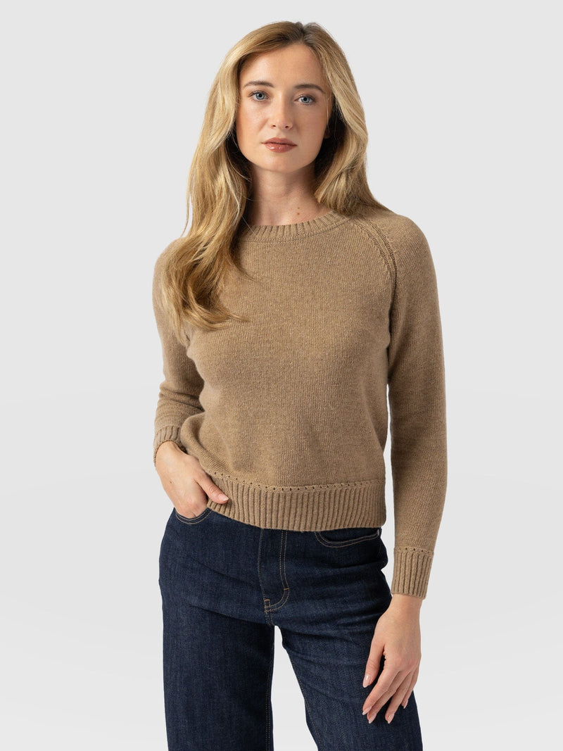 Cambridge Cashmere Jumper - Beige