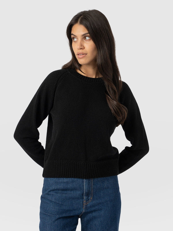 Cambridge Cashmere Jumper - Black