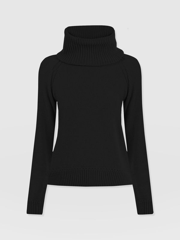 Cambridge Cashmere Jumper - Black