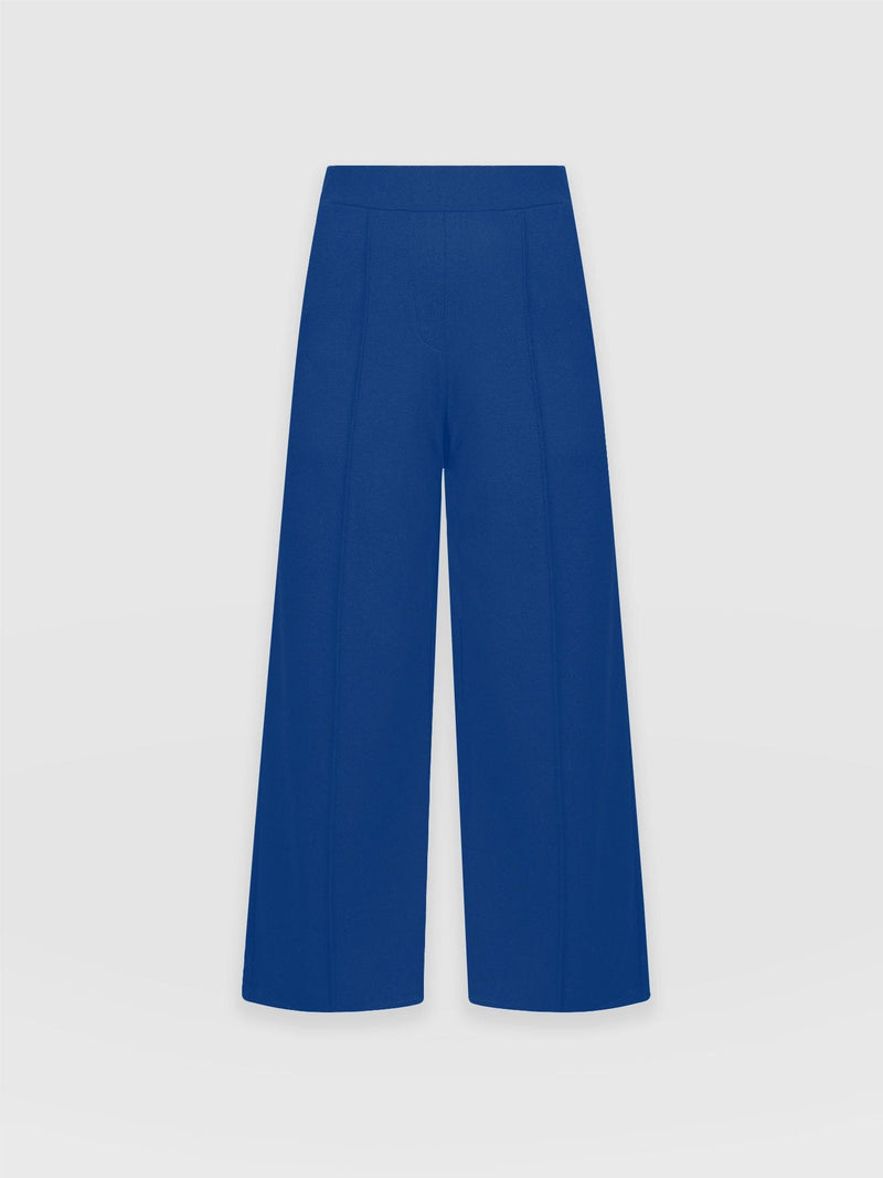 Cara Wide Leg Culotte - Cobalt Blue