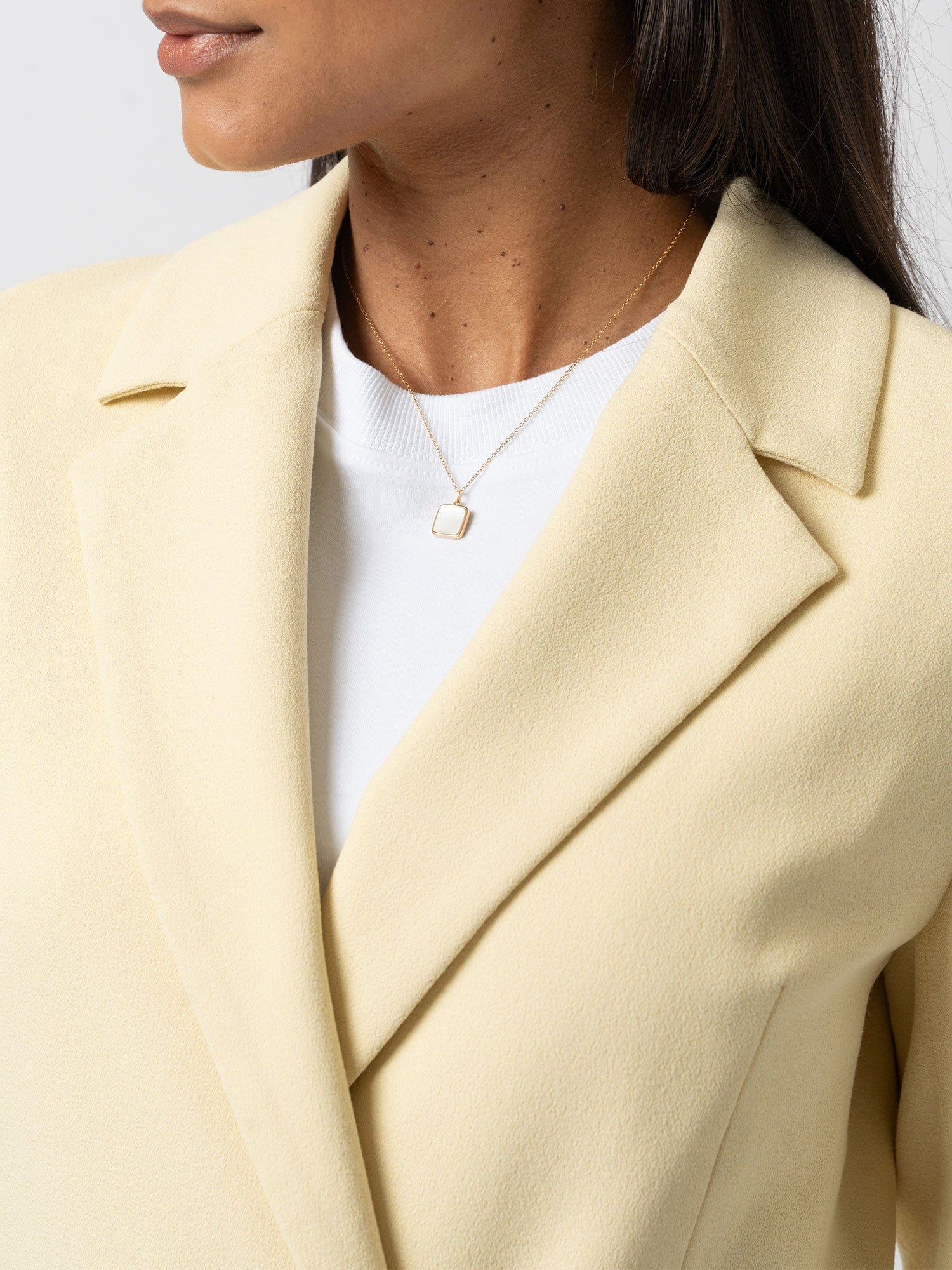 Carmen Blazer Yellow - Women's Blazers | Saint + Sofia® UK