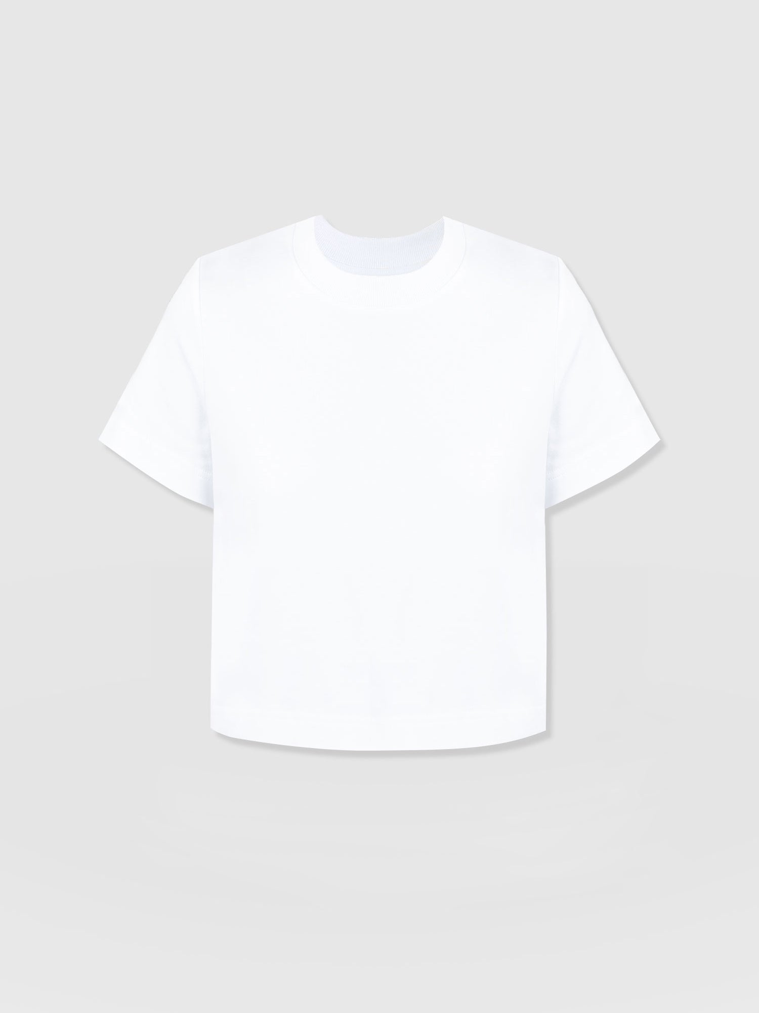 Chelsea Crew Neck Tee - White