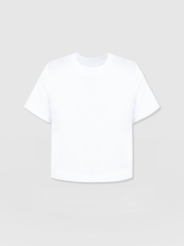 Chelsea Crew Neck Tee - White