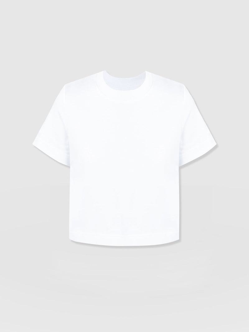 Chelsea Crew Neck Tee - White