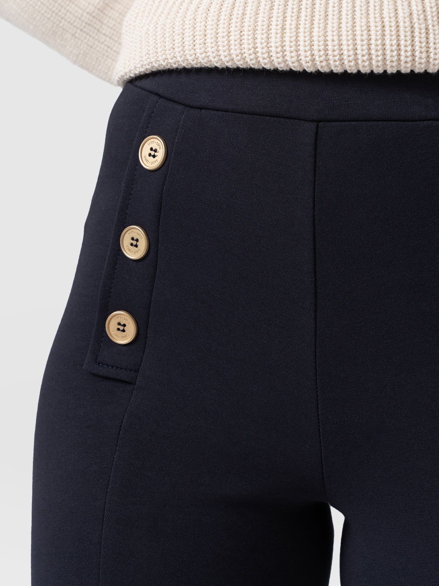 Chelsea Legging Navy - Women's Leggings | Saint + Sofia® UK