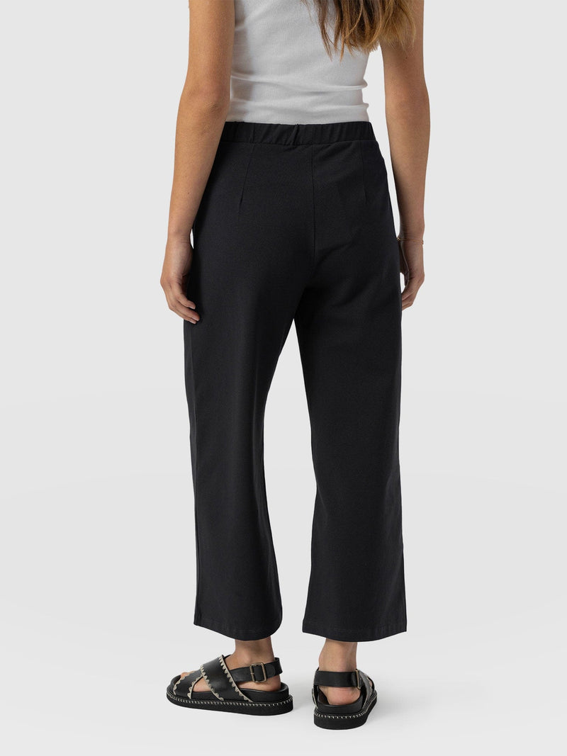 City Culotte - Black Pleats