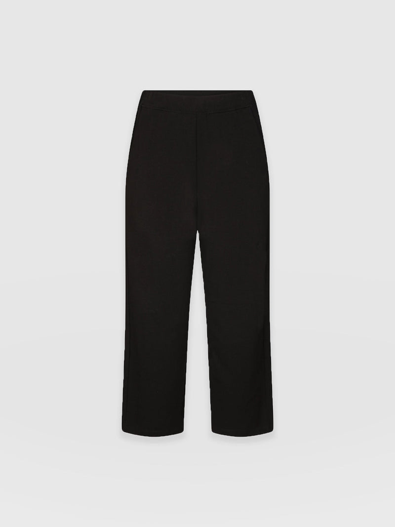 City Culotte - Black Pleats