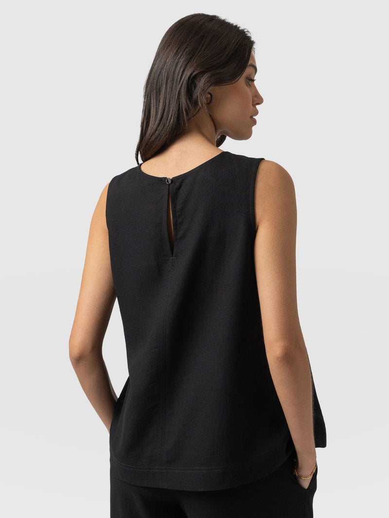 Corinne Tunic  - Black