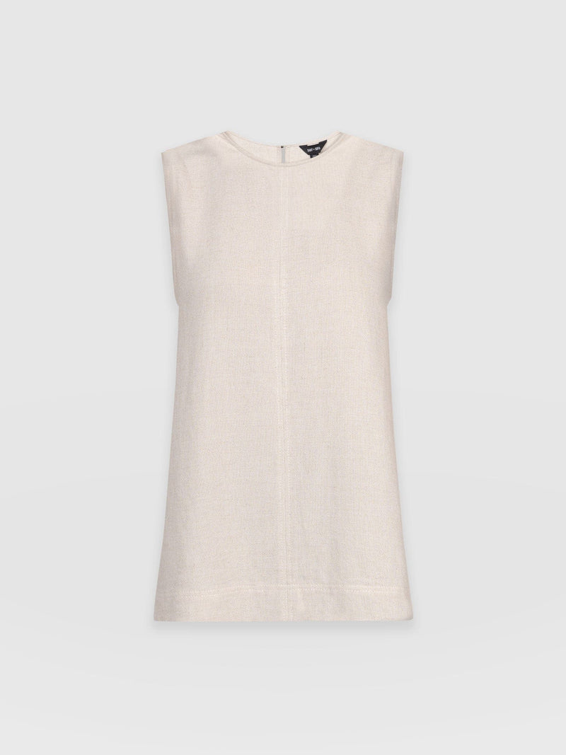 Corinne Tunic  - Oatmeal