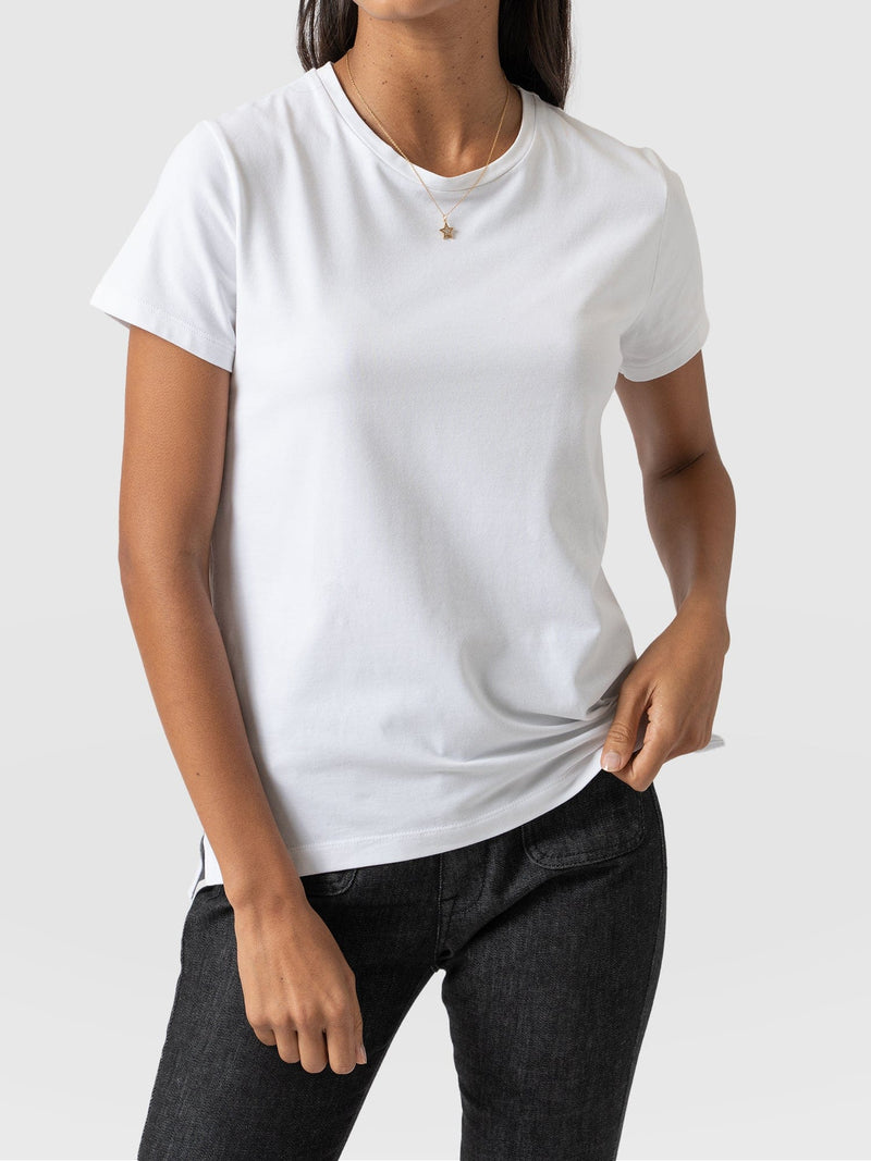 Easy Cotton Tee - White