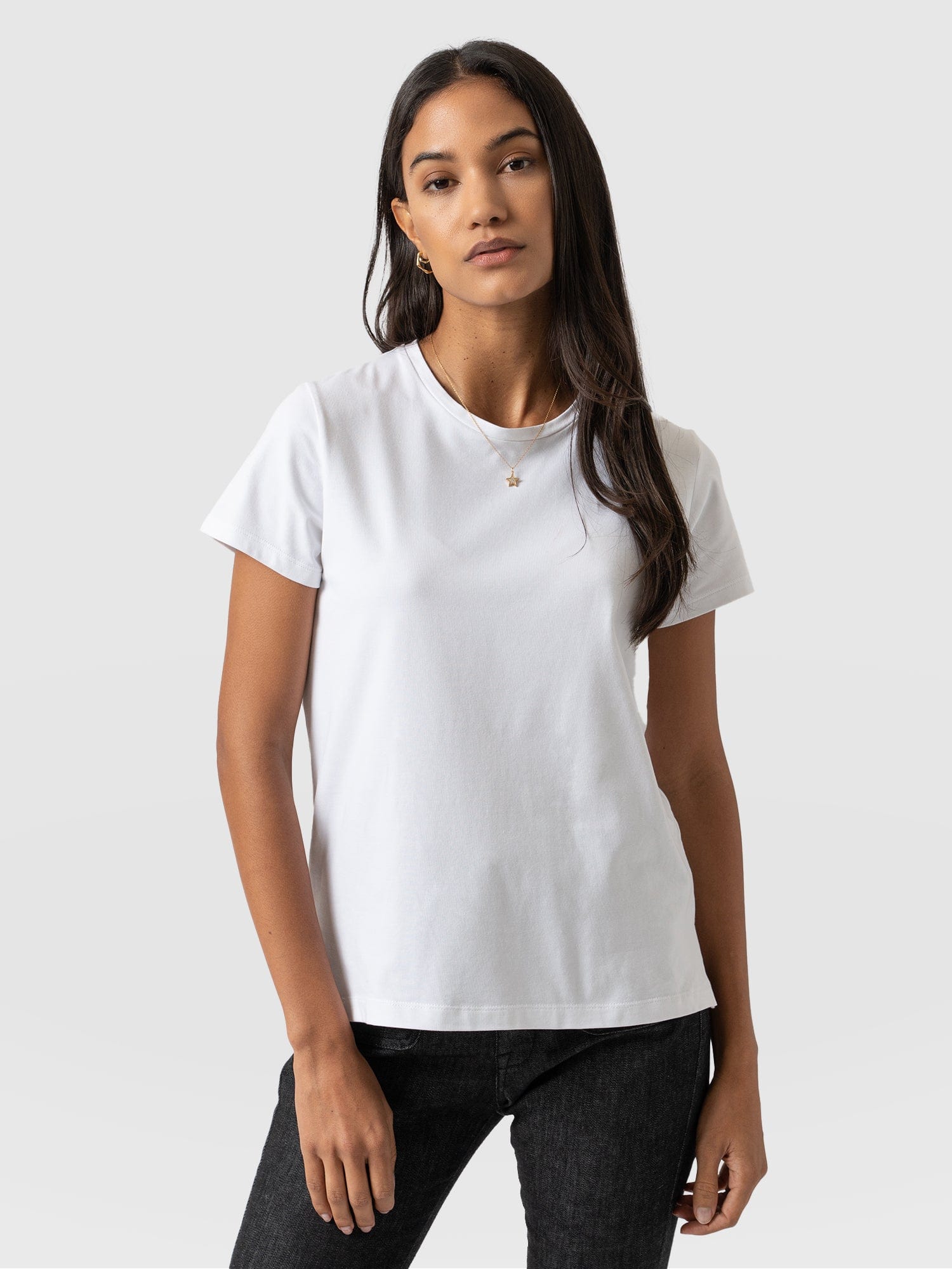 Easy Cotton Tee - White