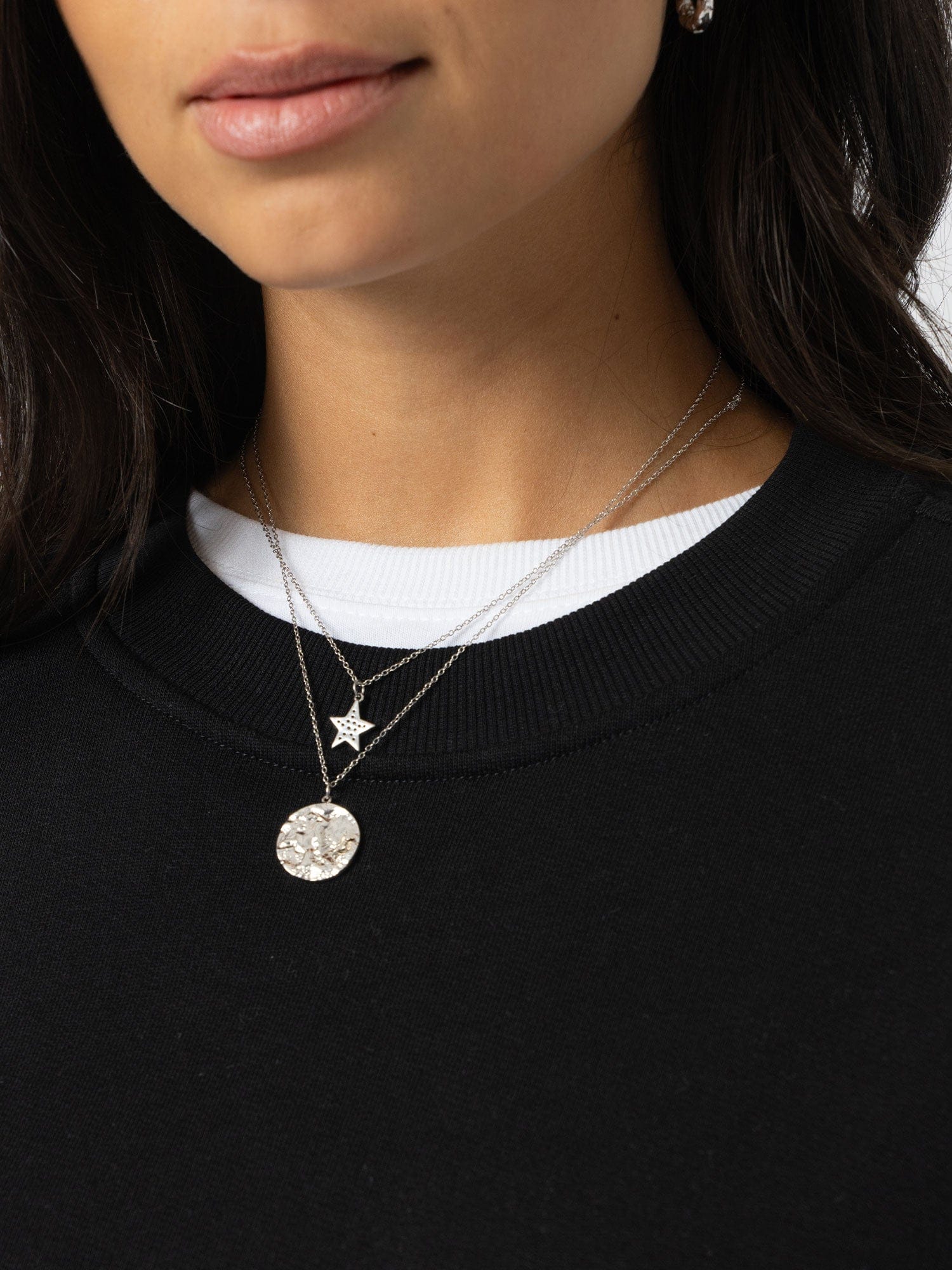 Ennis Sweatshirt - Black - Leopard