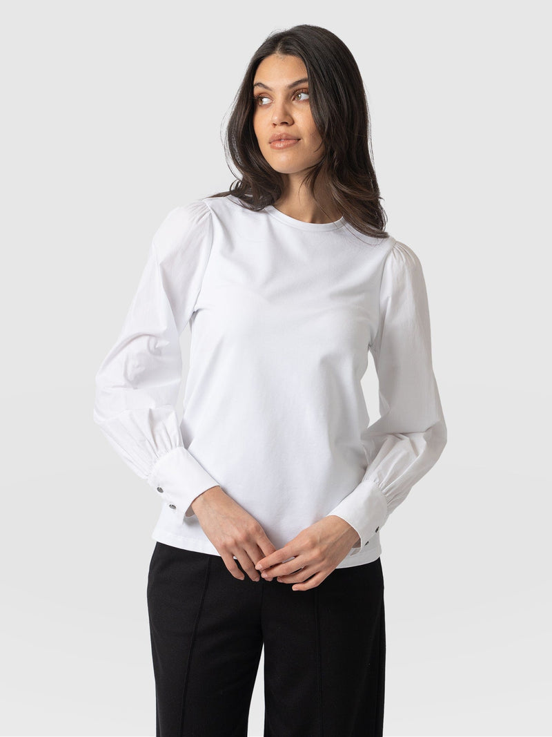 Eva Mock Shirt - White