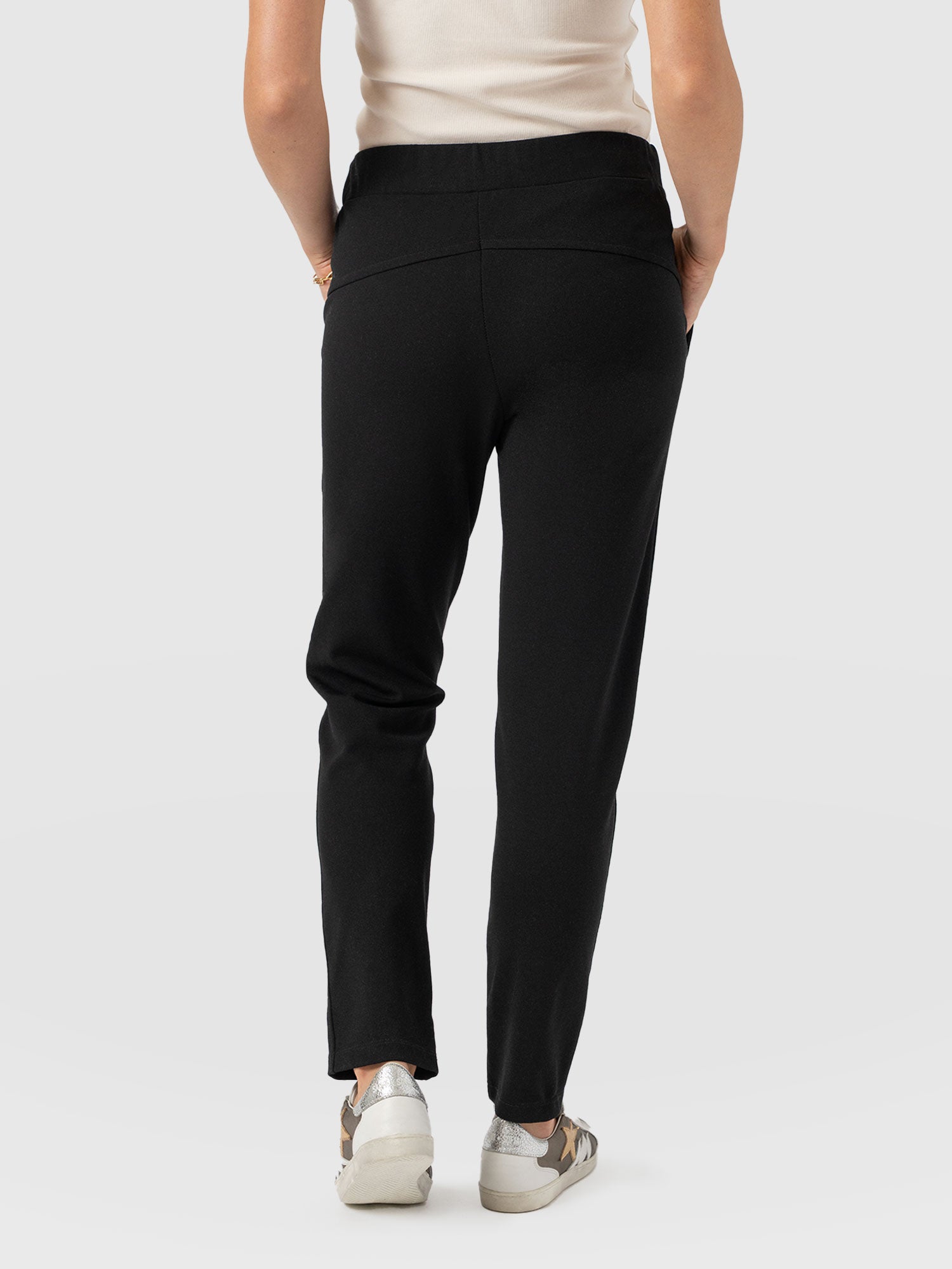 Finsbury Pant Black - Women's Trousers | Saint + Sofia® UK
