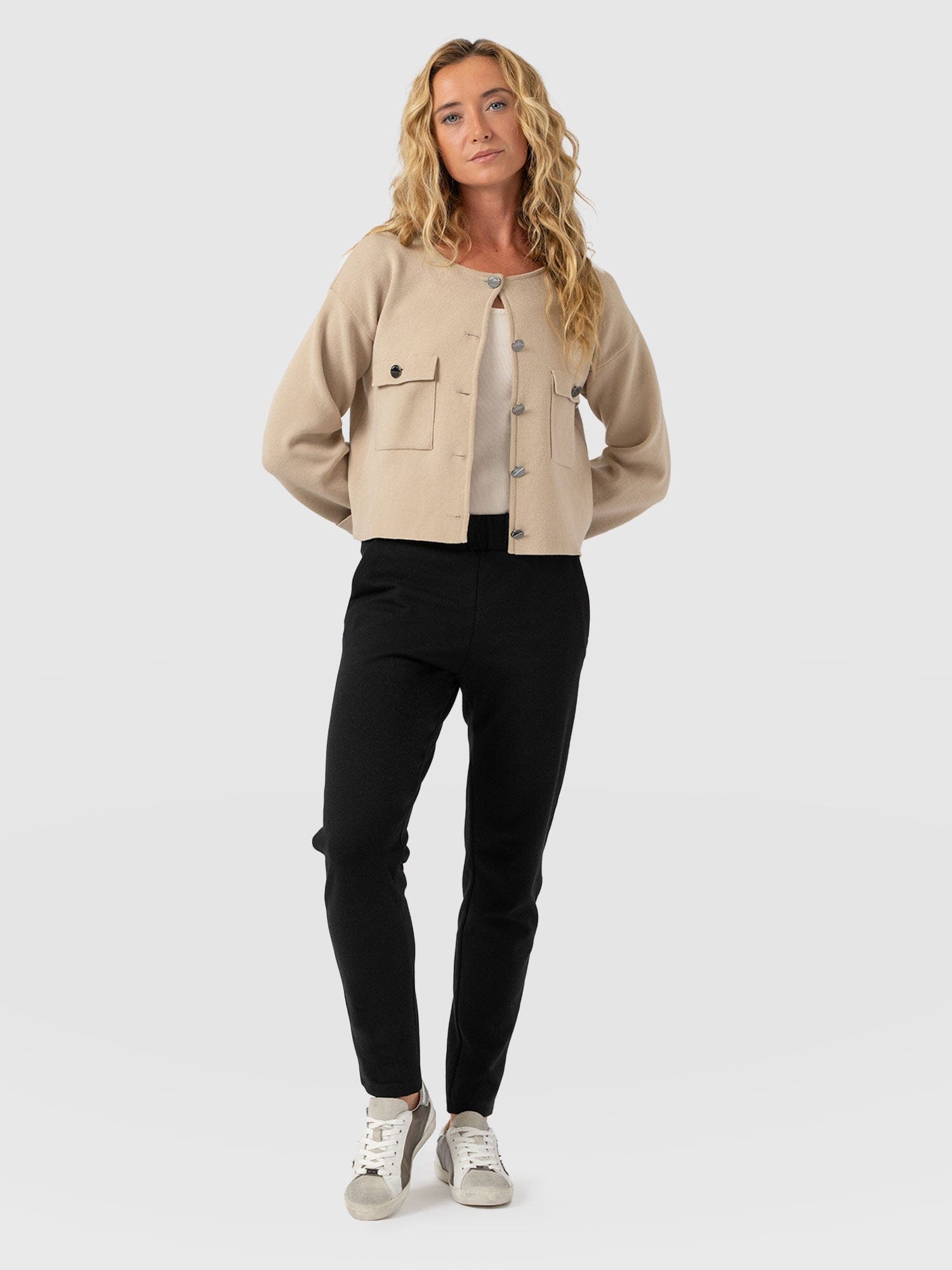 Finsbury Pant Black - Women's Trousers | Saint + Sofia® UK