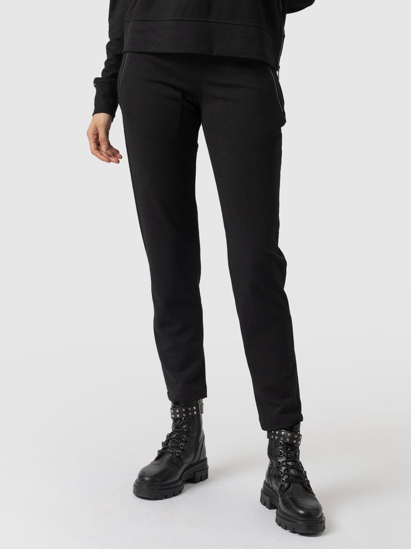 Finsbury Zip Pant - Black