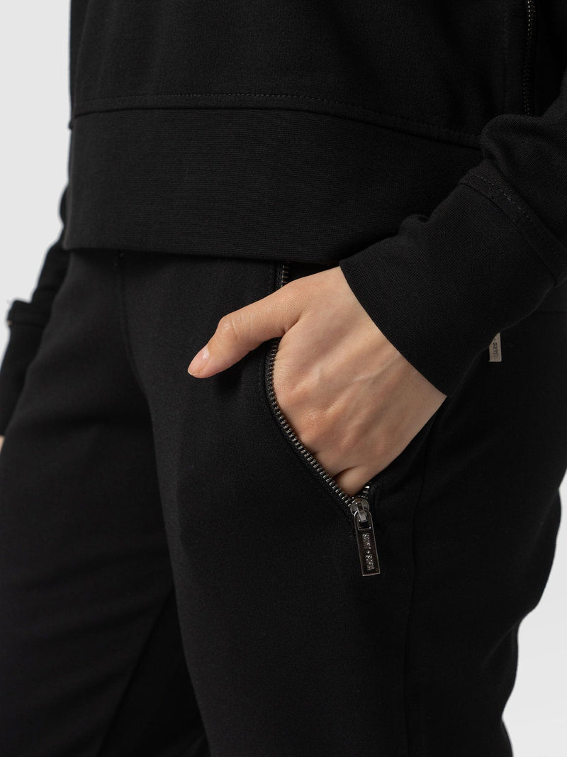 Finsbury Zip Pant - Black