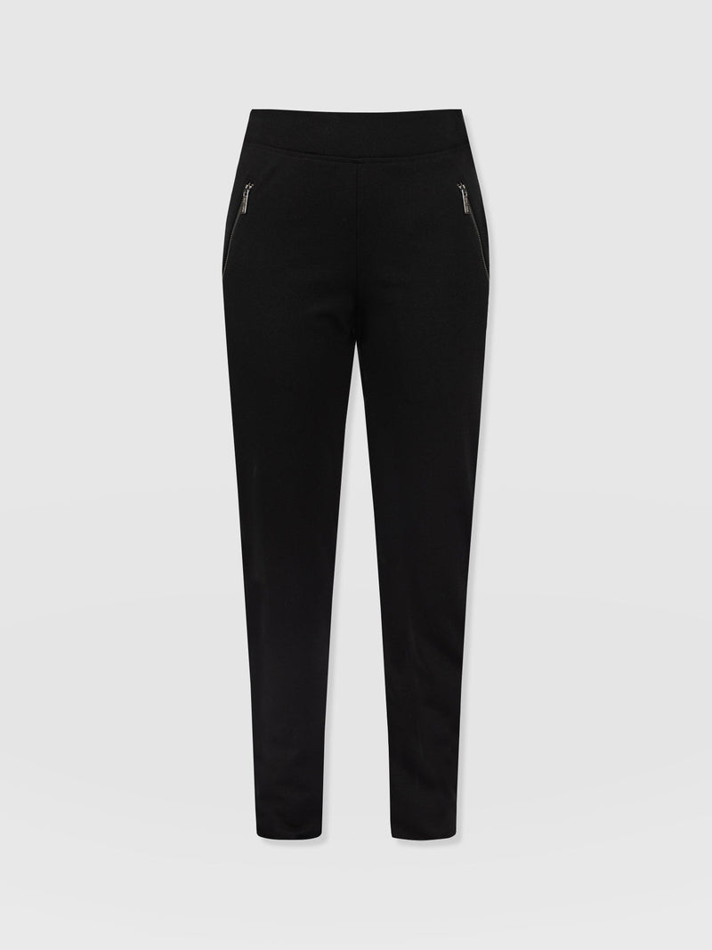 Finsbury Zip Pant - Black