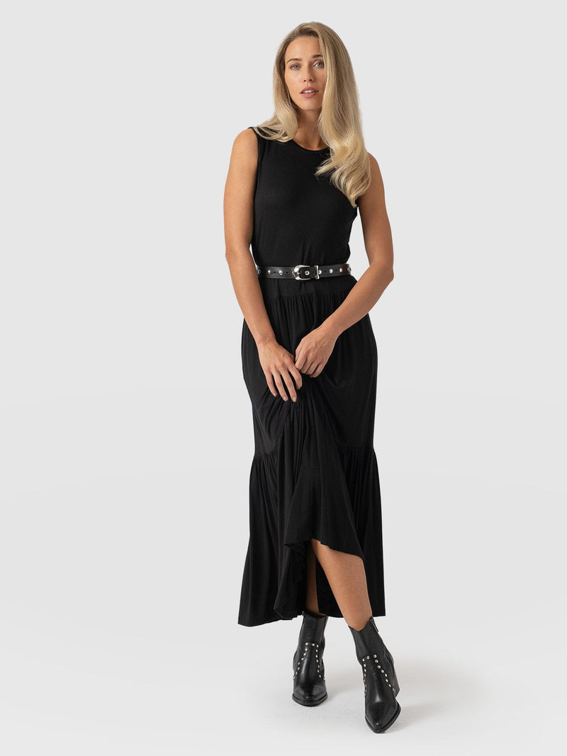 Greenwich Dress - Jersey Black