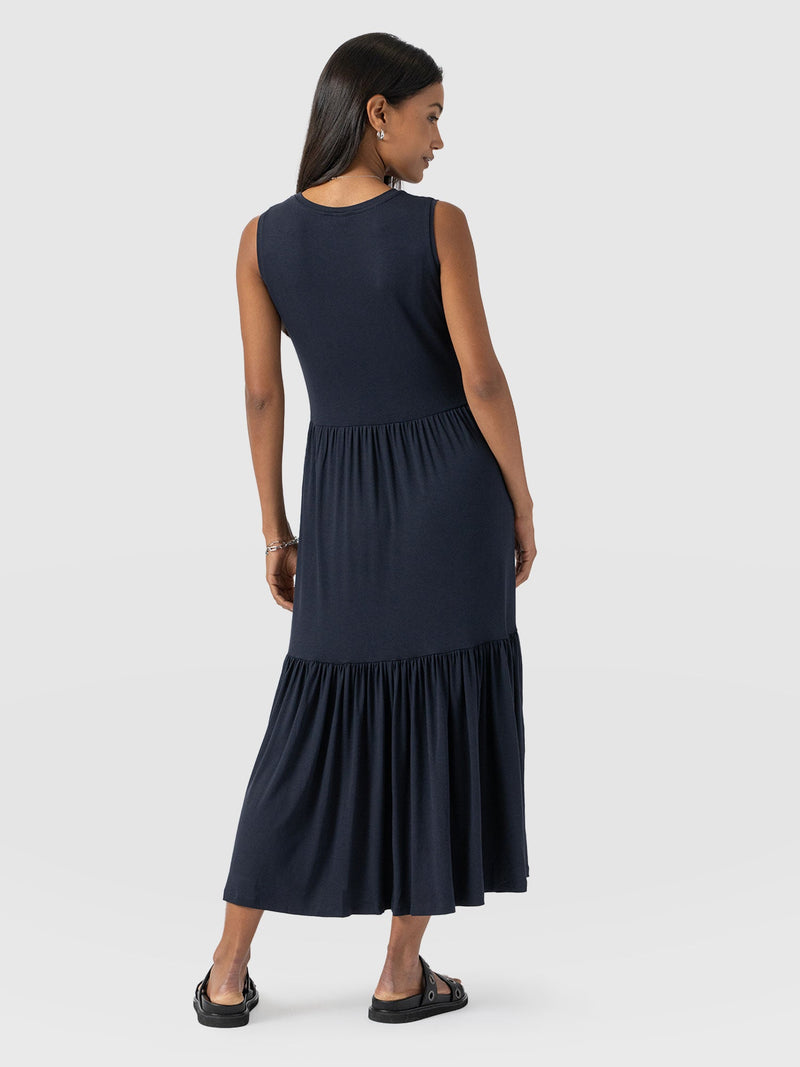 Greenwich Dress - Navy