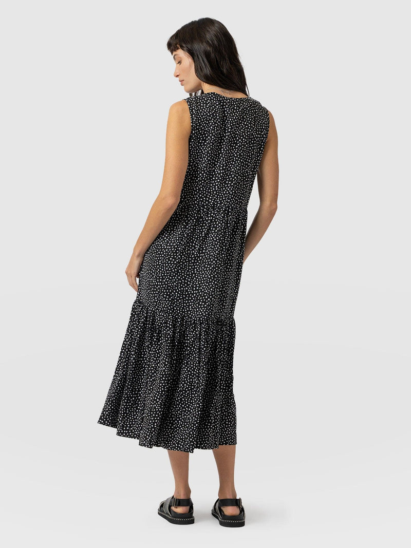 Greenwich Dress - Black Spot