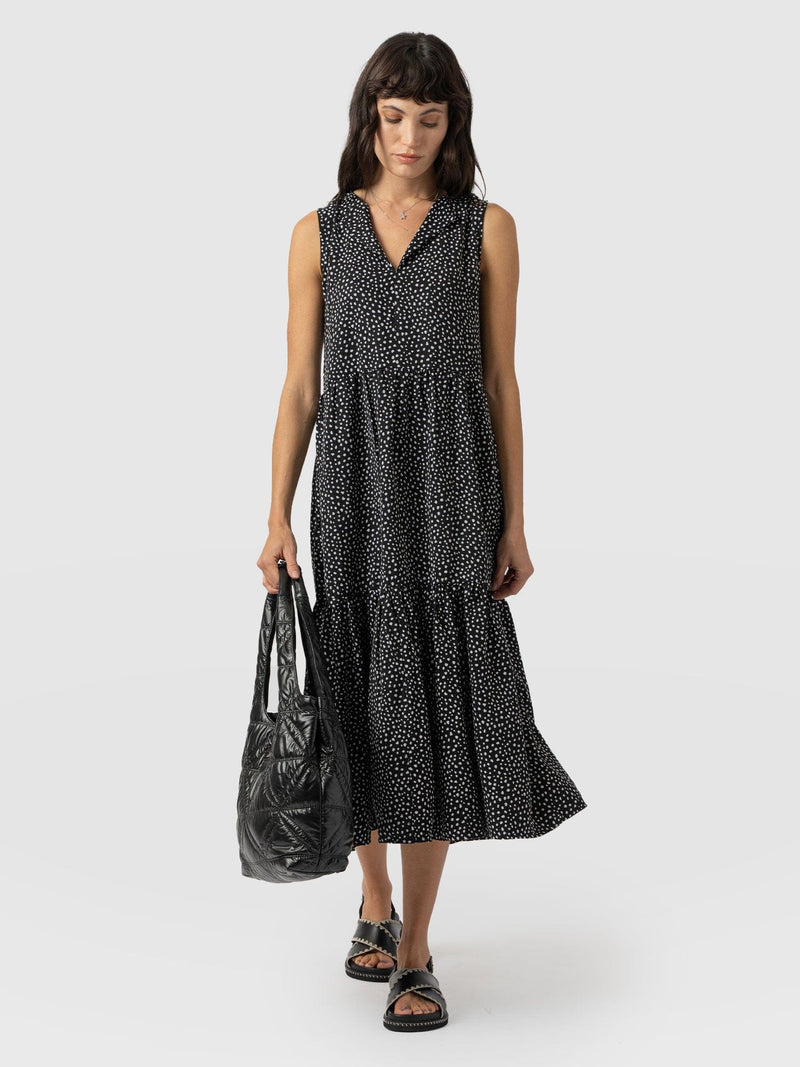 Greenwich Dress - Black Spot