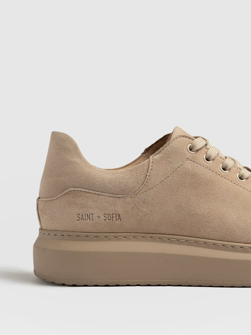 Hampstead Trainer - Camel Suede