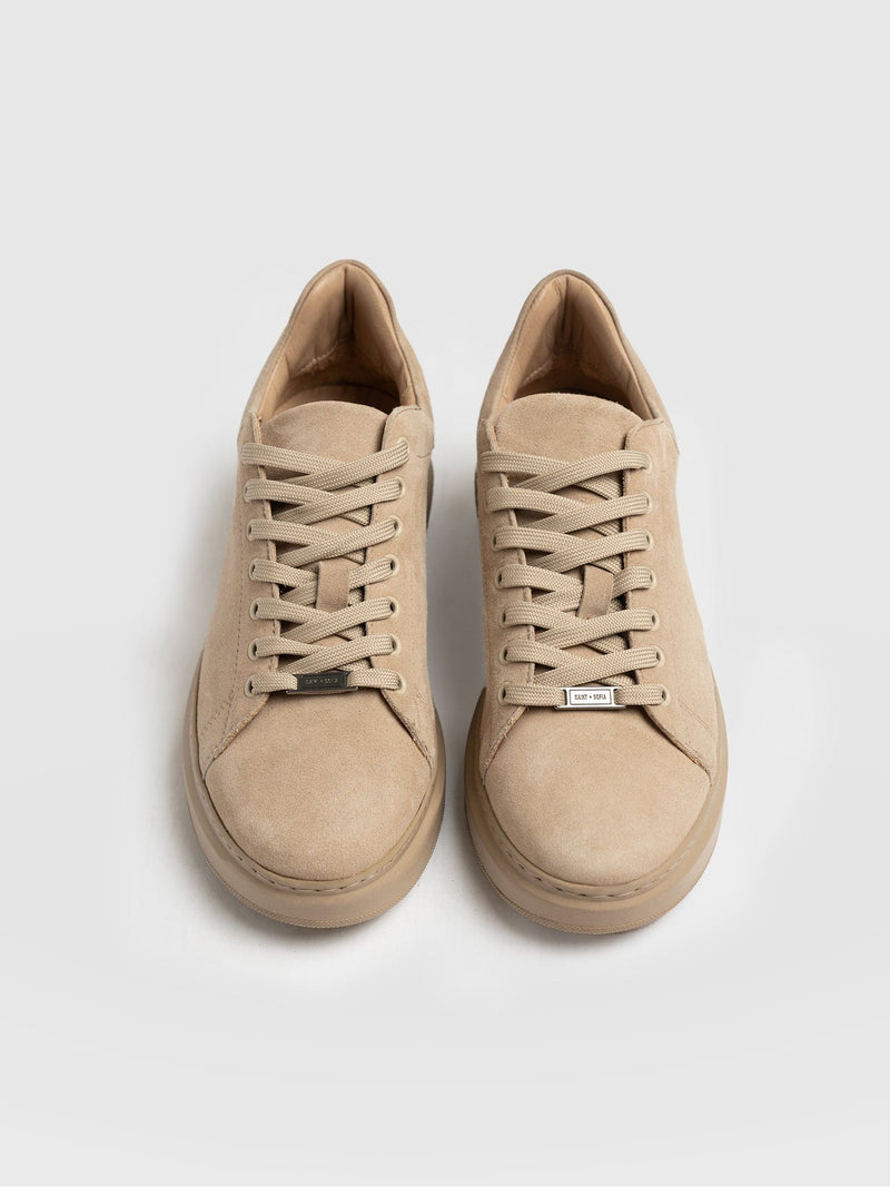 Hampstead Trainer - Camel Suede