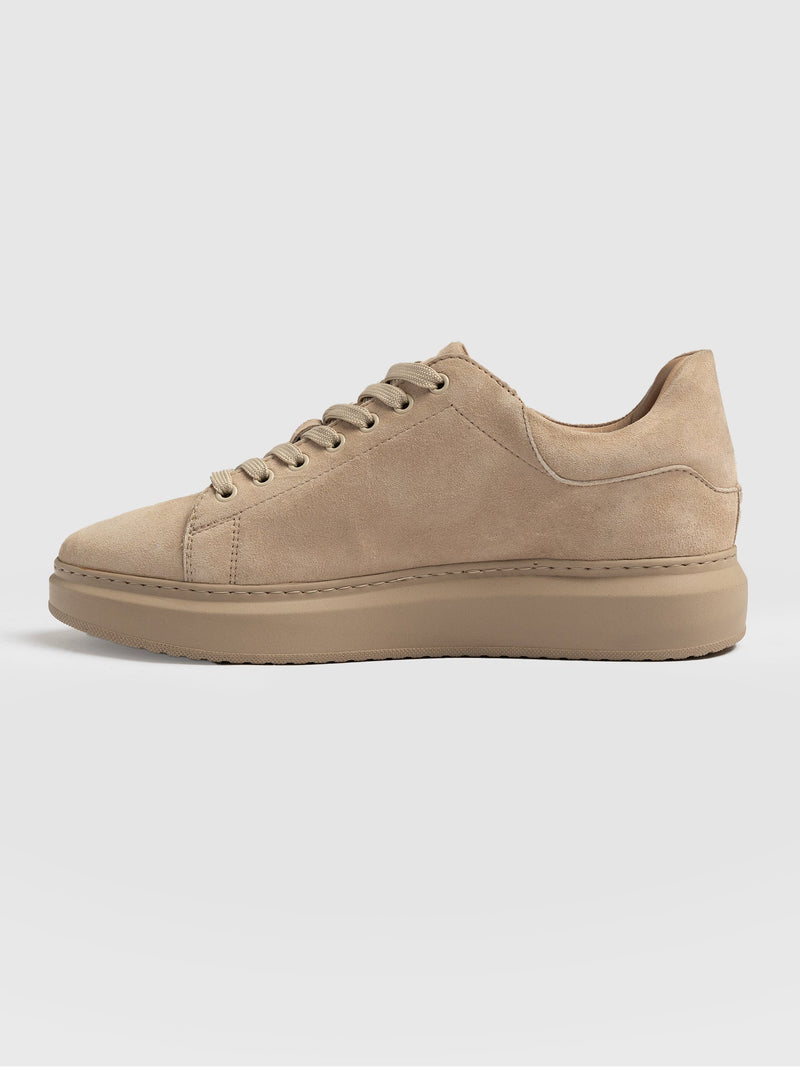 Hampstead Trainer - Camel Suede